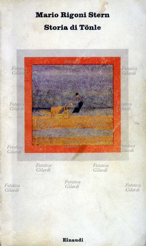 Mario Rigoni STERN (1º novembre 1921 – 16 giugno 2008), militare e scrittore italiano. Copertina della raccolta \