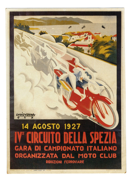 MOTOCICLISMO CIRCUITO DI LA SPEZIA 1927