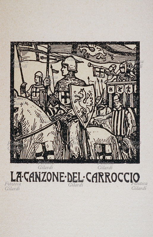 Giovanni PASCOLI (1855-1912) il titolo illustrato de \
