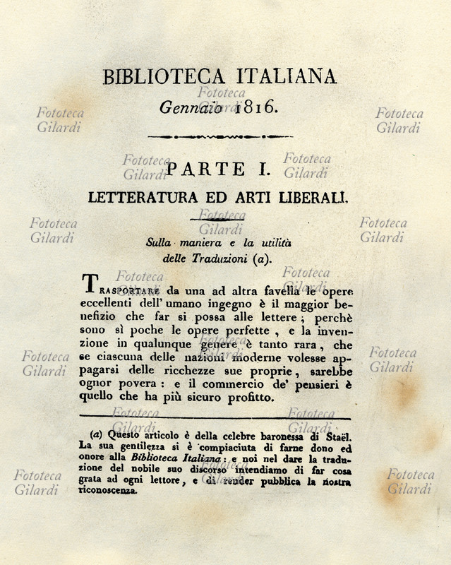 LETTERATURA Pagina da \