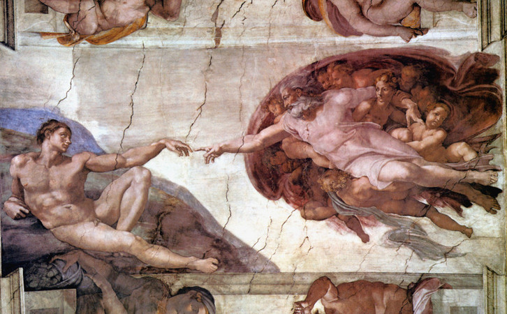 LA CREAZIONE DI ADAMO LA CREAZIONE DI ADAMO