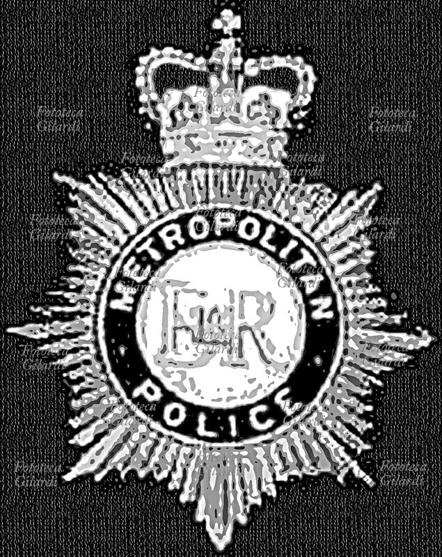 INGHILTERRA Stemma della Polizia Municipale inglese con giurisdizione in tutta l\