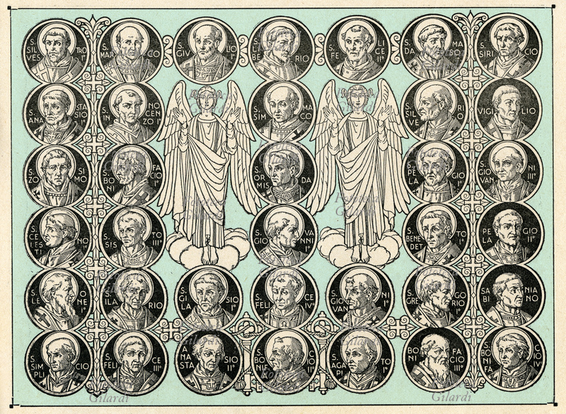 STORIA DELLA CHIESA "I papi che governarono la Chiesa dall\