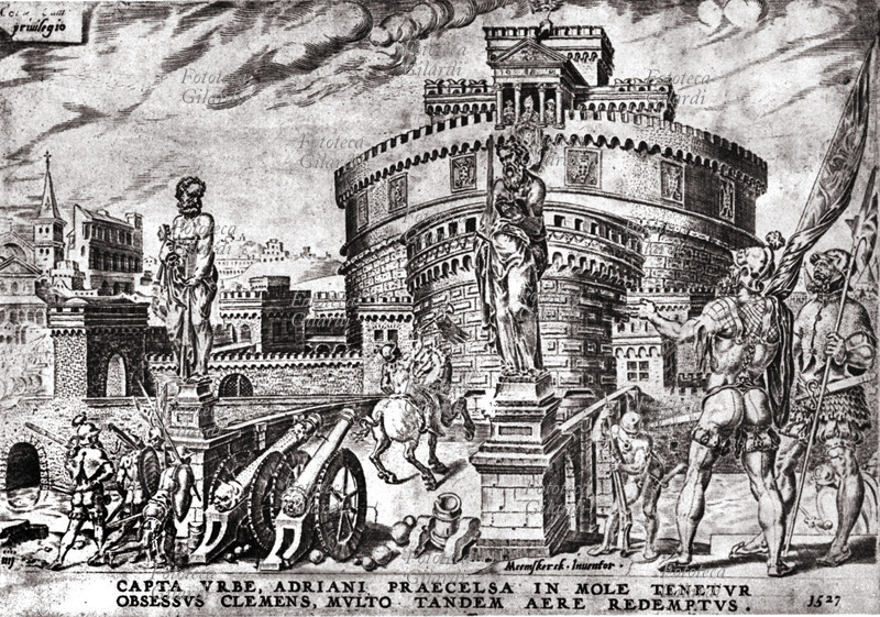 SACCO DI ROMA Assedio di Castel Sant\