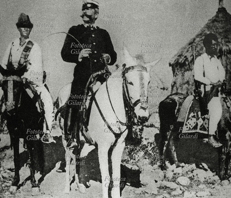 ITALIA ERITREA Il colonnello Marcello Prestinari, fu ferito e fatto prigioniero alla battaglia di Adua. Decorato con la croce di cavaliere dell\