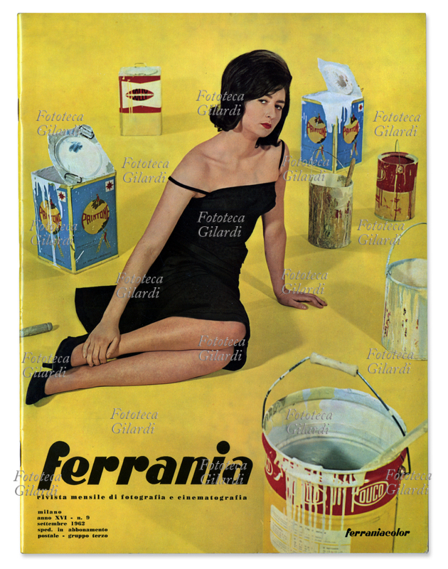 FERRANIA copertina dedicata al colore. House organ dell\