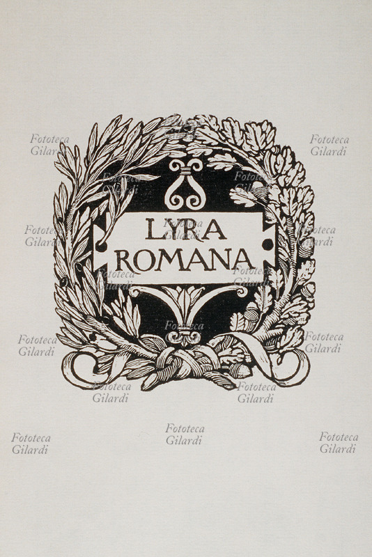 Giovanni PASCOLI (1855-1912) Fregio a fronte dell\