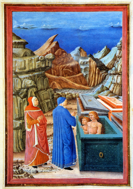 DANTE E VIRGILIO INCONTRANO CAVALCANTI E FARINATA DEGLI UBERTI DANTE E VIRGILIO INCONTRANO CAVALCANTI E FARINATA DEGLI UBERTI