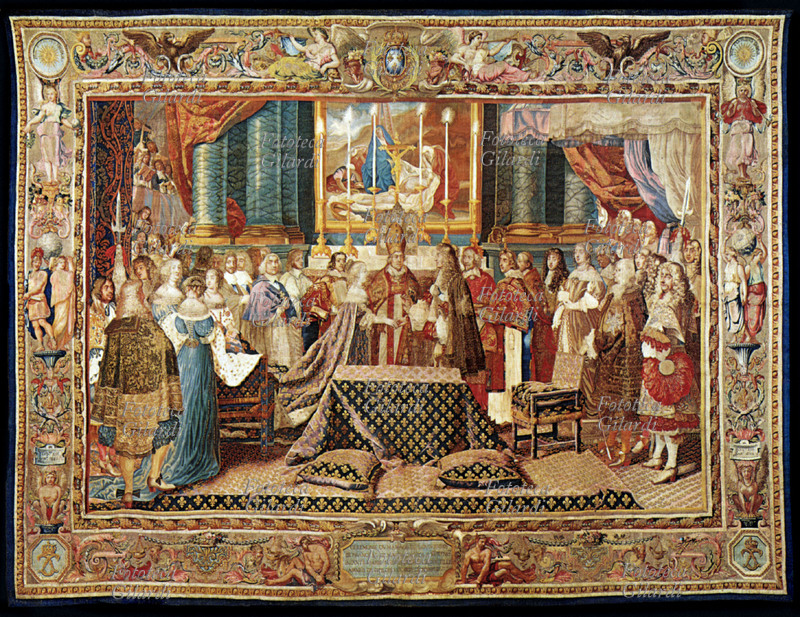 LUIGI XIV (1638-1715) Re Sole. Il Matrimonio del Re, 9 giugno 1660, con Maria Teresa d\