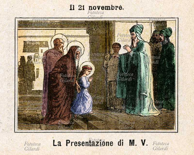 LA PRESENTAZIONE DI MARIA VERGINE AL TEMPIO San\