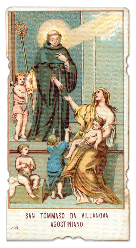 TOMMASO DA VILLANOVA IMMAGINETTA