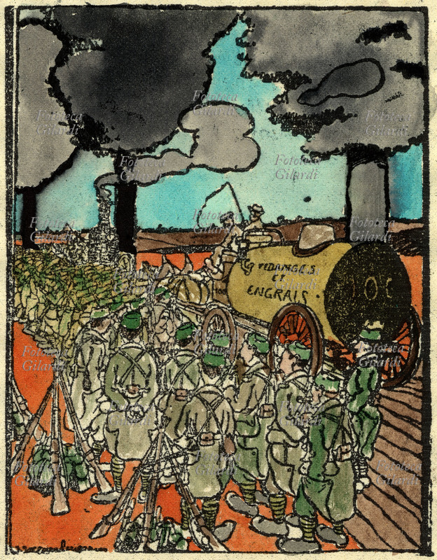 I G.M. FRANCIA satira francese di propaganda intitolata \