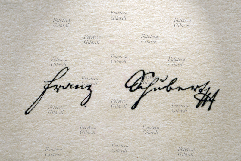 Franz Peter Schubert (1797-1828) Autograph of the Austrian composer and pianist. Fotocollografia, editions Stengel & Co., Dresden 1915 ca.