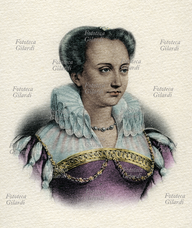 Marie Touchet (1549 - March 28, 1638), daughter of a lieutenant of the garrison of Orleans. A woman of great beauty, she became the mistress of Charles IX, who remained forever devoted to her and bore her a son, Duke Charles of Angoulème. Four years after the king\