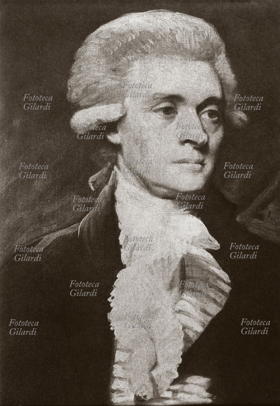 Thomas JEFFERSON (13 aprile 1743 – 4 luglio 1826) politico, scienziato e architetto statunitense, fondatore dell\