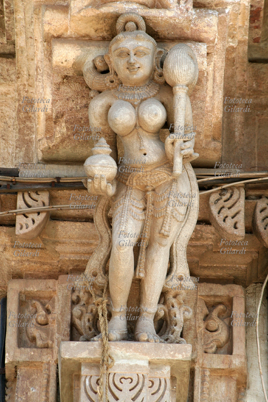 INDIA divinità femminile, scultura all\
