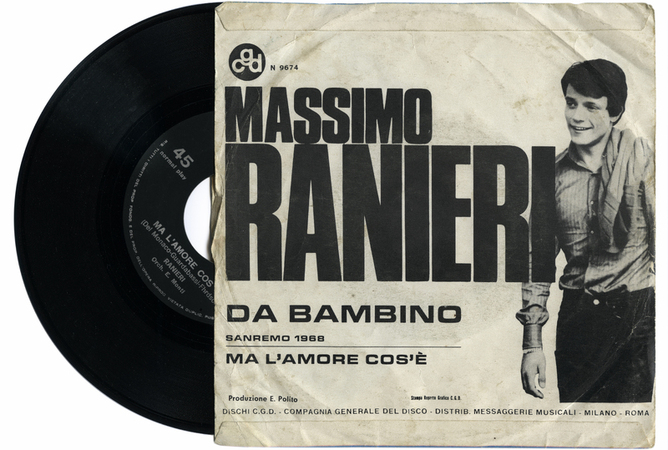 DA BAMBINO 18&deg; FESTIVAL DI SANREMO MA L AMORE COS &Egrave;