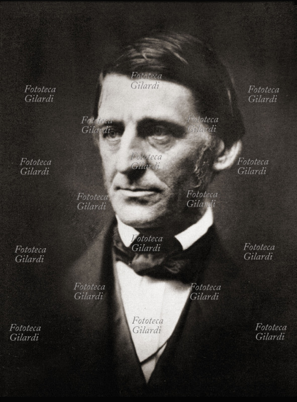 Ralph Waldo EMERSON (1803-1882) filosofo, saggista e poeta americano. Fu il maggior esponente del trascendentalismo, indirizzo filosofico americano fondato su un idealismo panteistico e romantico. Fra le sue opere: il saggio \