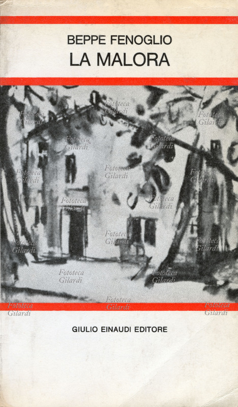 Beppe FENOGLIO (1922-1963) Copertina del libro \