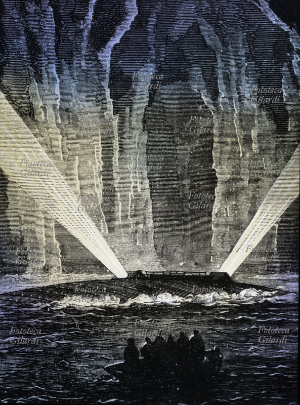 Jules VERNE (1828-1905) Illustrazione per \