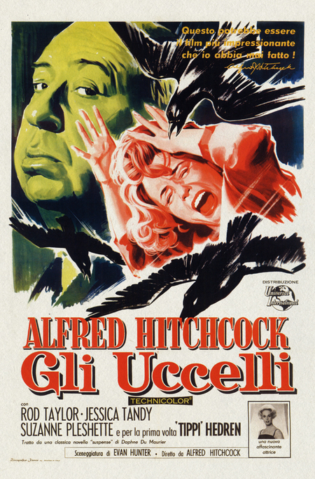 MANIFESTO FILM GLI UCCELLI MANIFESTO FILM GLI UCCELLI