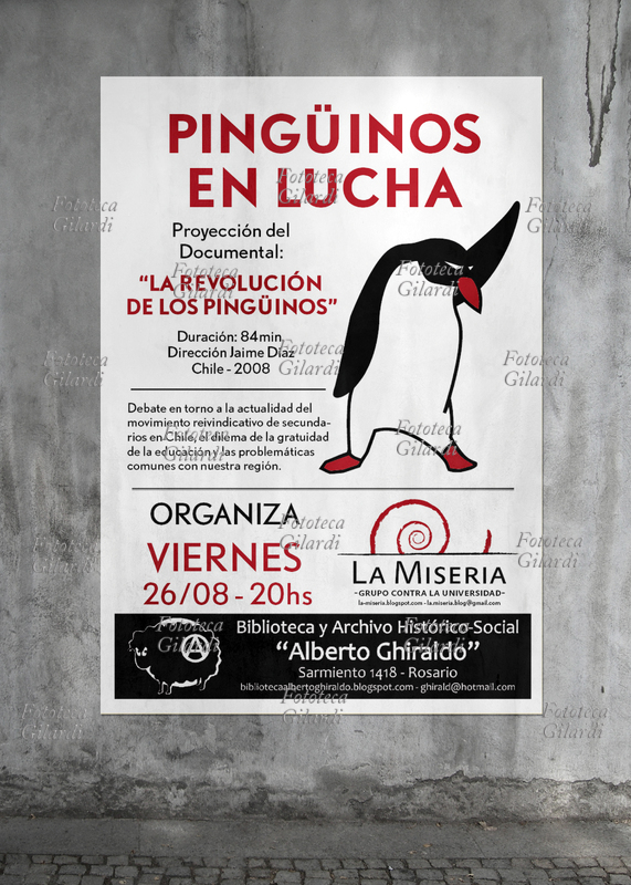 MOVIMENTO STUDENTESCO Manifesto per la proiezione del documentario \