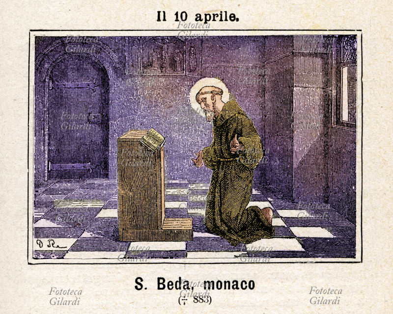 San BEDA il giovane (? - 10 aprile 883). Nato in Germania nei primi decenni del IX secolo, per i primi quarant\