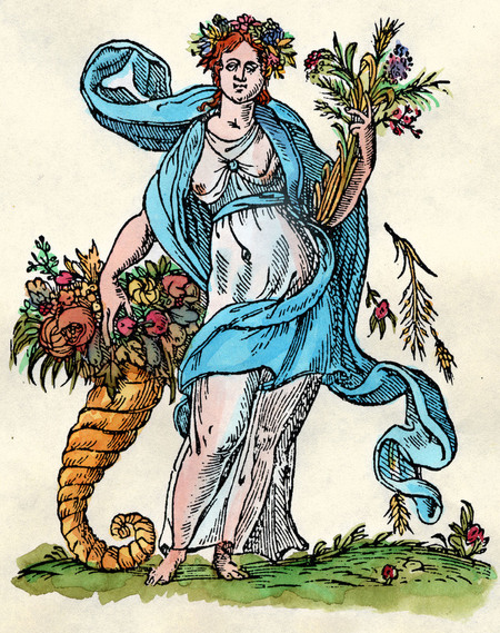 ALLEGORIA DELL ABBONDANZA ALLEGORIA DELL ABBONDANZA