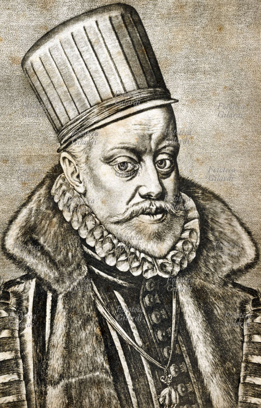 FILIPPO II (1527-1598) re di Spagna dal 1556 al 1598 e del Portogallo dal 1580 al 1598. Figlio di Carlo V ricevette il regno di Sicilia (1554), i Paesi Bassi, la Franca Contea e lo Charolais (1555) e infine i regni spagnoli e la Sardegna (1556). Stabilito il predominio in Europa con la vittoria contro i francesi a San Quintino (1557) represse la rivolta dei moriscos e batté i Turchi a Lepanto (1571) ma la sua politica entrò in crisi con la rivolta delle Fiandre che proclamarono l\