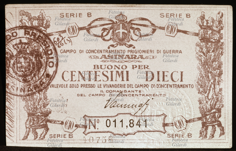 MONETE Carta-moneta stampata dal Regno d\