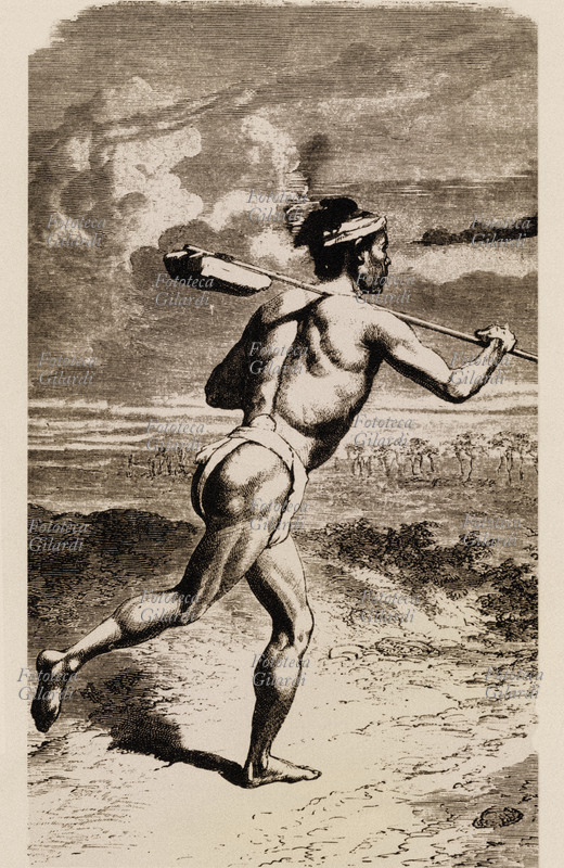 POSTA un corridore podista giapponese addetto alla consegna della posta nel periodo antecedente all\