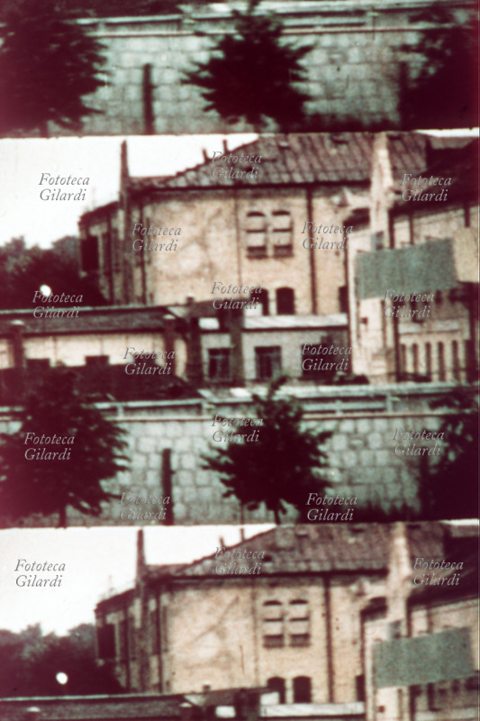 GULAG Raro spezzone con fotogrammi di filmato dove si vede uno degli edifici all\