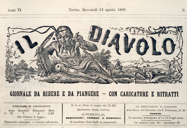 TESTATA DE IL DIAVOLO TESTATA DE IL DIAVOLO