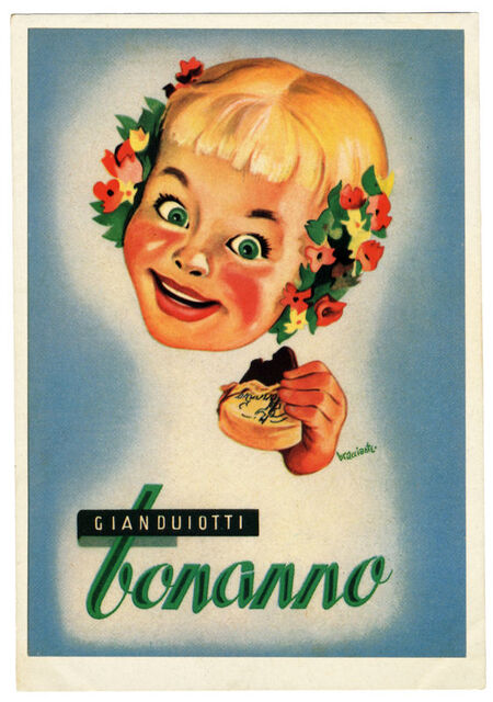 PUBBLICIT&Agrave; GIANDUIOTTO BONANNO 1950