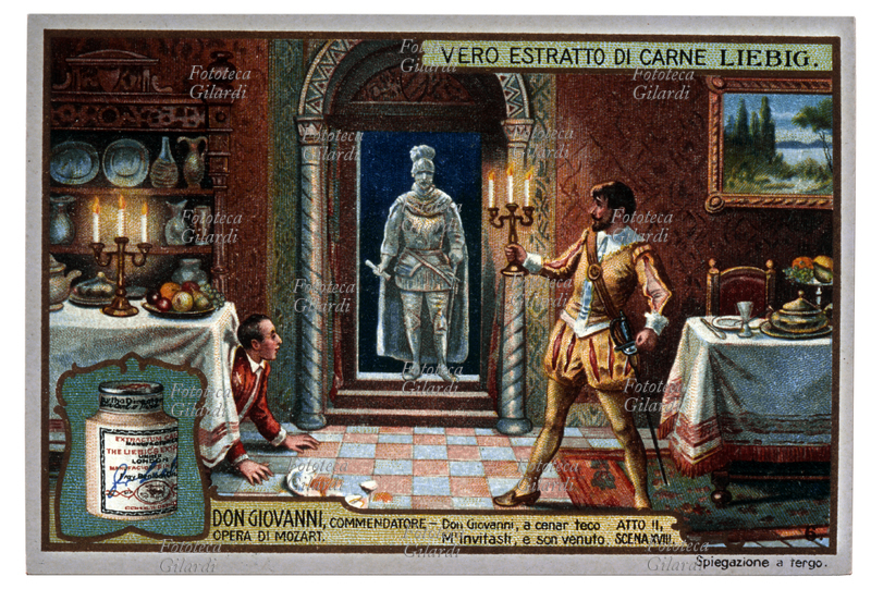 DON GIOVANNI (6) opera di Mozart. Commendatore: \