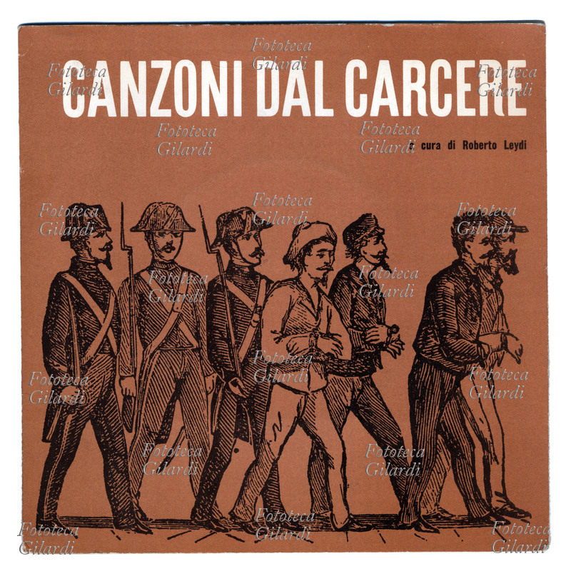 MUSICA CANTI POPOLARI Copertina del disco \