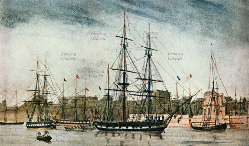 Charles DARWIN (1809-1882) Il brigantino \