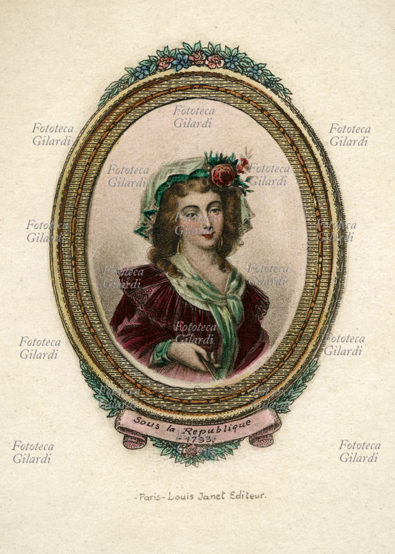 MODA francese, abito femminile dell\