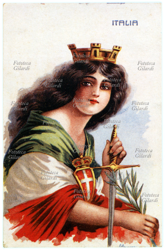 ITALIA raffigurazione dell\