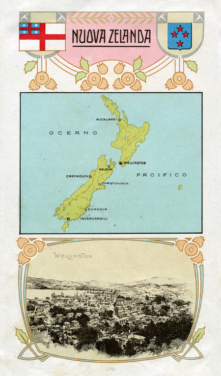 CARTOGRAFIA NUOVA ZELANDA