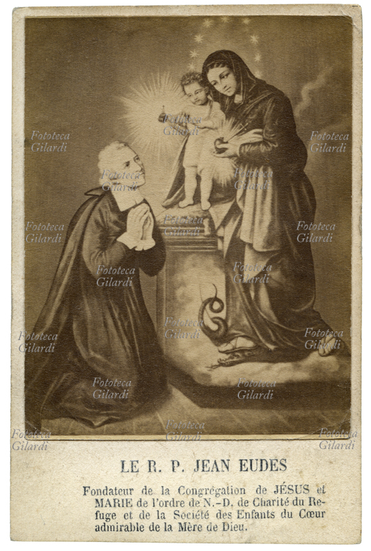 Giovanni EUDES (14 novembre 1601 - 19 agosto 1680) religioso francese, propagatore della devozione ai Sacri Cuori, fondatore della Congregazione di Gesù e Maria (Eudisti), dell\