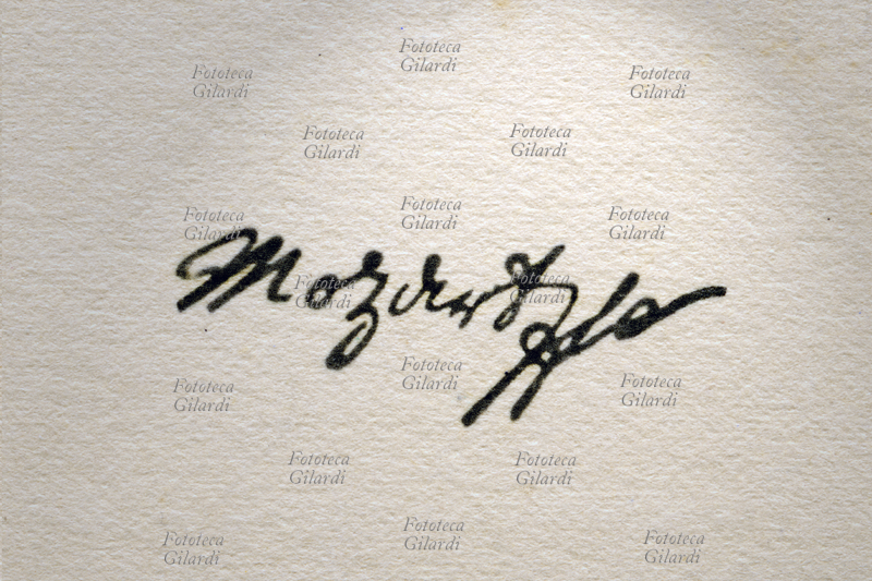 Wolfgang Amadeus Mozart (1756-1791) Autograph of the Austrian composer. Fotocollografia, editions Stengel & Co., Dresden 1915 ca.