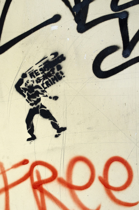 RESISTANCE IS NOT A CRIME RESISTANCE IS NOT A CRIME