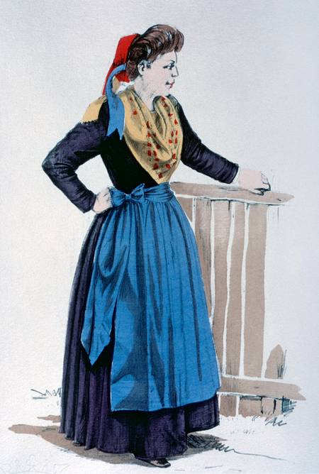 TRADITIONAL WOMEN S COSTUME OF CAMPERTOGNO