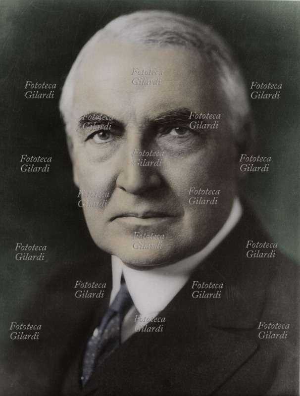 Warren Gamaliel HARDING (2 novembre 1865 – 2 agosto 1923), senatore repubblicano dell\