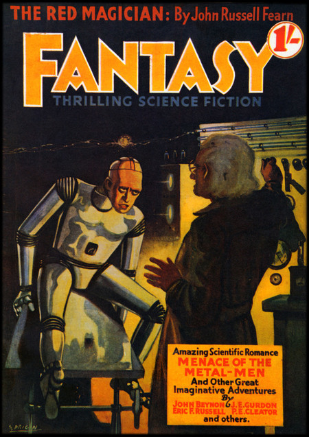 COPERTINA FANTASY RIVISTA FANTASCIENZA 1939 COPERTINA FANTASY RIVISTA FANTASCIENZA 1939