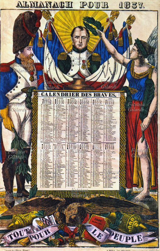 Napoleone BONAPARTE (15 agosto 1769 – 5 maggio 1821) \