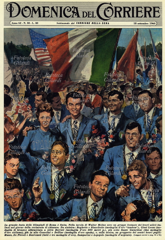 OLIMPIADI 1960 "La grande festa delle Olimpiadi di Roma e\