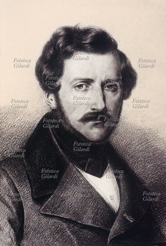 Gaetano DONIZETTI (29 novembre 1797 – 8 aprile 1848) compositore e prolifico operista italiano; in occasione della prima della Lucrezia Borgia, il 26 dicembre 1833 al Teatro alla Scala di Milano, il musicista volle rinnovare la disposizione dell\