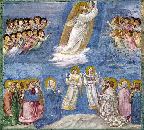 GIOTTO ASCENSIONE DI CRISTO GIOTTO ASCENSIONE DI CRISTO